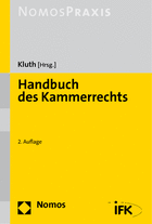 Handbuch des Kammerrechts (Cover)